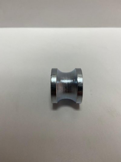 Q25X20MM GALVANİZLİ RULMANLI RADİUSLU MAKARA