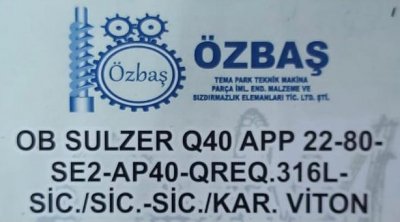 OB Q40 SULZER ÖZEL SALMASTRA