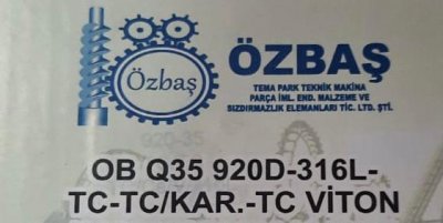 OB ÖZEL Q35-Q40-Q48-Q50-Q55-Q60-Q65 KARTUŞ SALMASTRA