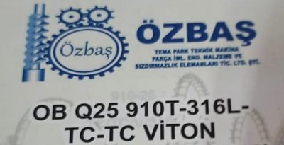 OB ÖZEL Q25-Q30-Q40 KARTUŞ SALMASTRA